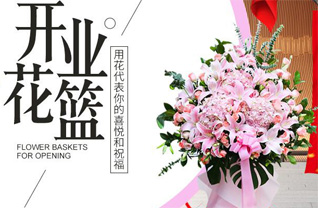 江苏南京建邺区莫愁湖街道北圩路社区花篮配送